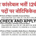 5600 Police Constable New Vacancy: 12th Pass Police Recruitment 2024