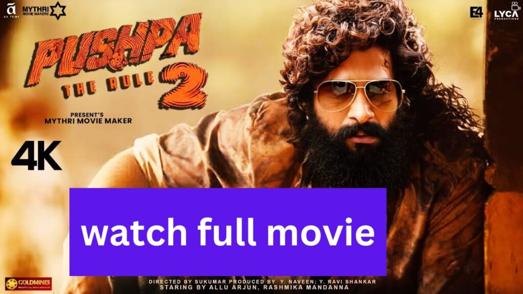 Watch Pushpa Movie 2 Free |  full movies here online Pushpa 2024