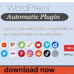 WordPress Automatic Plugin latest version wp Plugin Free 2024