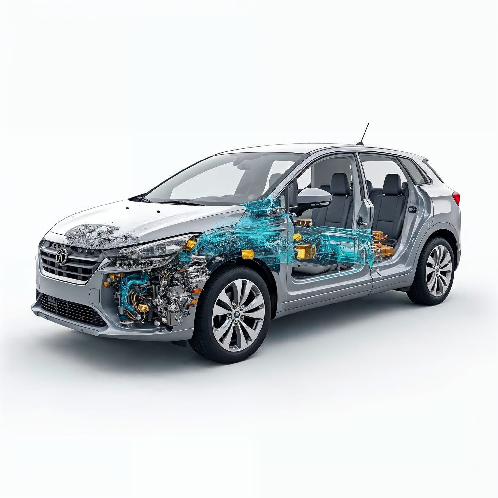 Hybrid Car Crash Safety: Addressing Concerns About High Voltage Systems