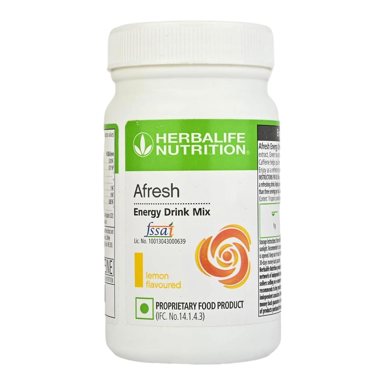 Herbalife Afresh Energy Drink Mix – 50 G (Lemon)