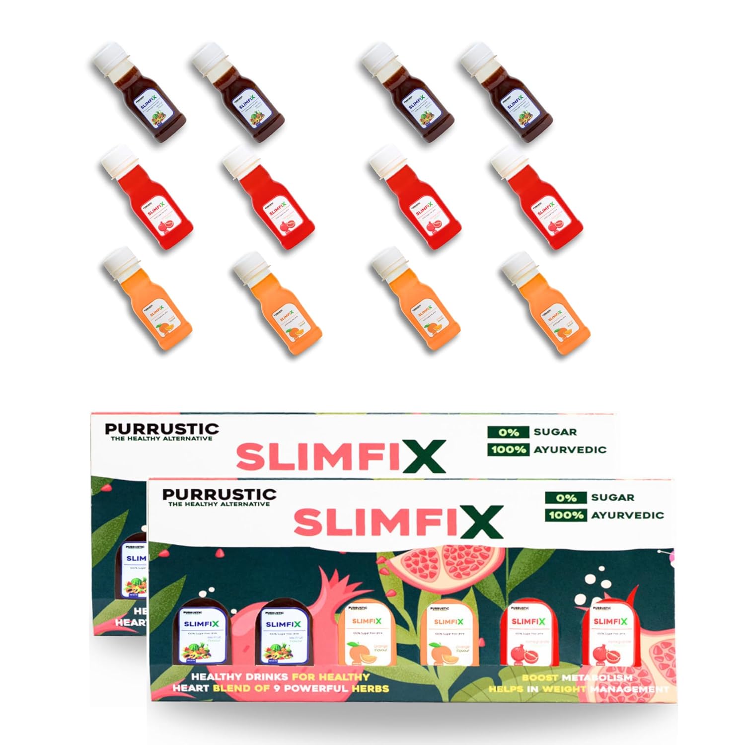 Slimfix – Ayurvedic Weight Loss Juice With 9 Herbs, Control …