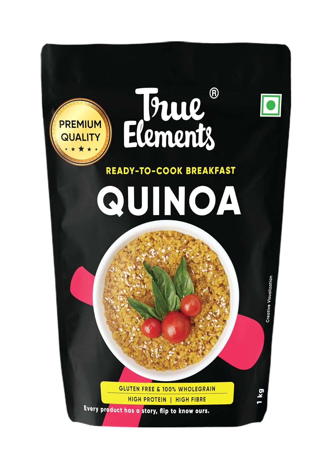 True Elements Quinoa 1Kg – Gluten Free Breakfast | High Prot…