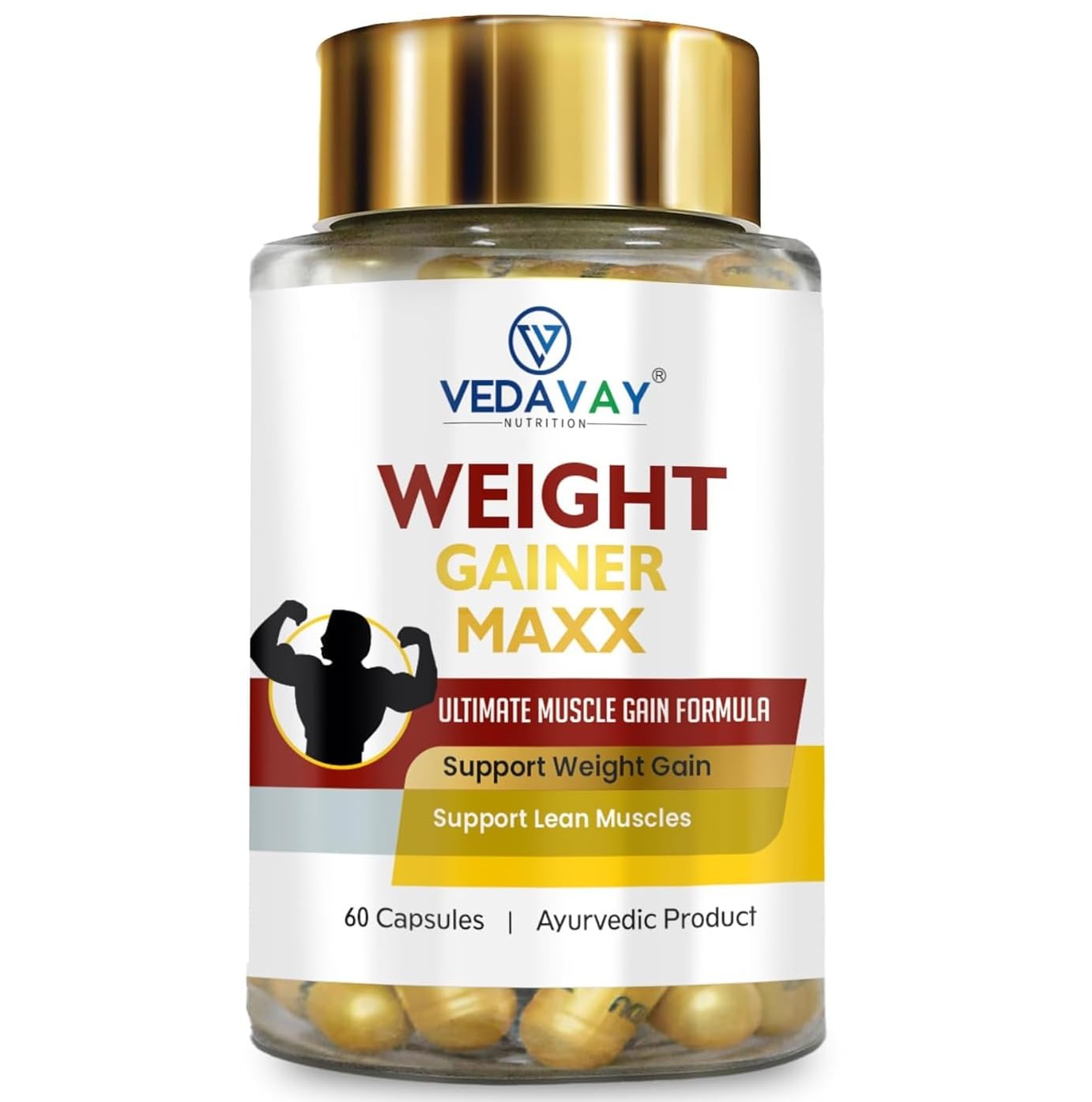 Weight Gainere Maxx Ayurvedic Weight Gain Capsules | Gain We…