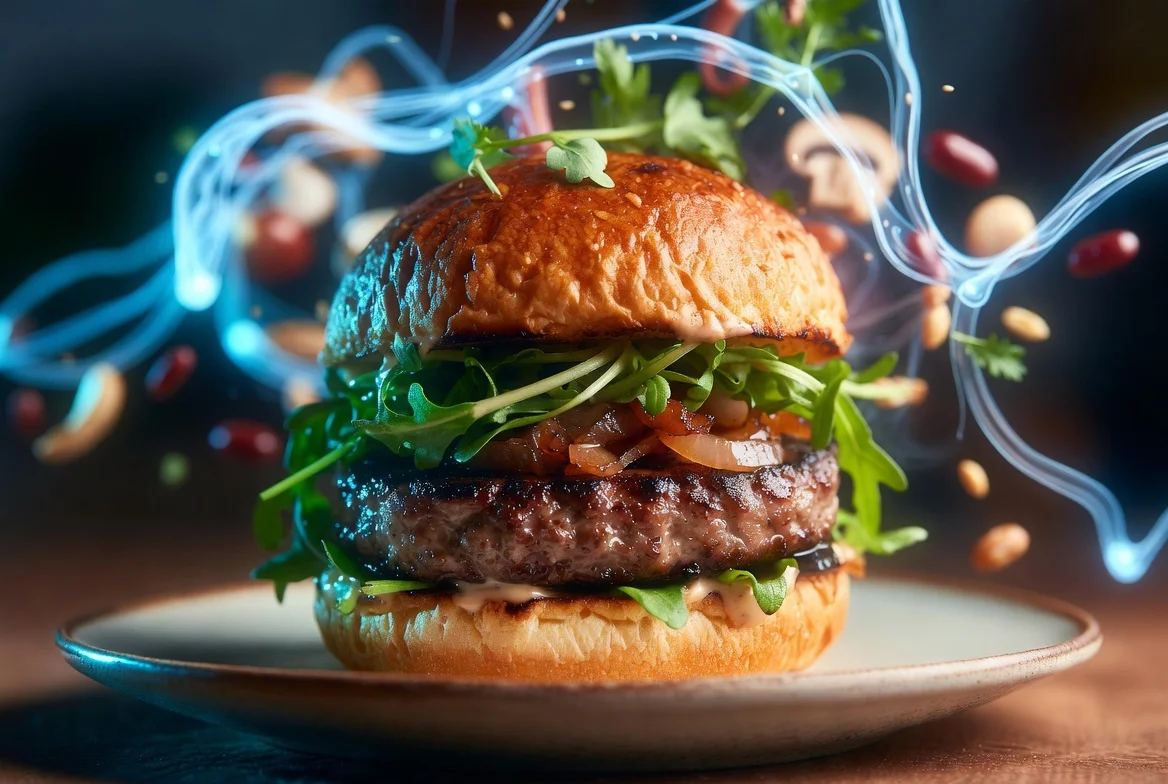 Stanford Generative AI Study Takes on Burger Designs In Search of Great Taste, Sustainability and Nutrition