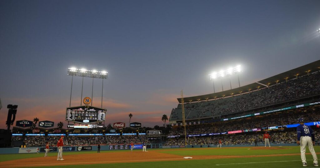 There might be one advantage to climate change. More home runs at Dodger Stadium