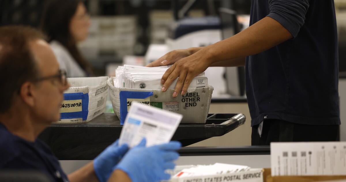 Amid bets on elections, L.A. officials weigh how to safeguard voters