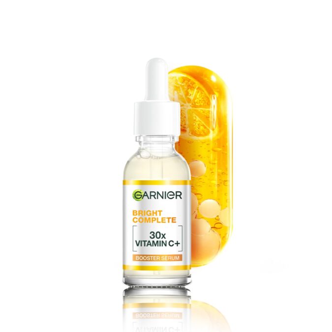 Garnier Vitamin C + Face Serum for Skin Brightening & Anti-Dark Spots, 30ml | 100X Stronger than Vit C |2% Niacinamide 0.5% Salicylic Acid/BHA |Suitable for Oily, Dry, Sensitive Skin |For Men & Women Garnier Vitamin C + Face Serum for Skin Brightening & Anti-Dark Spots, 30ml | 100X Stronger than Vit C |2% Niacinamide 0.5% Salicylic Acid/BHA |Suitable for Oily, Dry, Sensitive Skin |For Men & Women