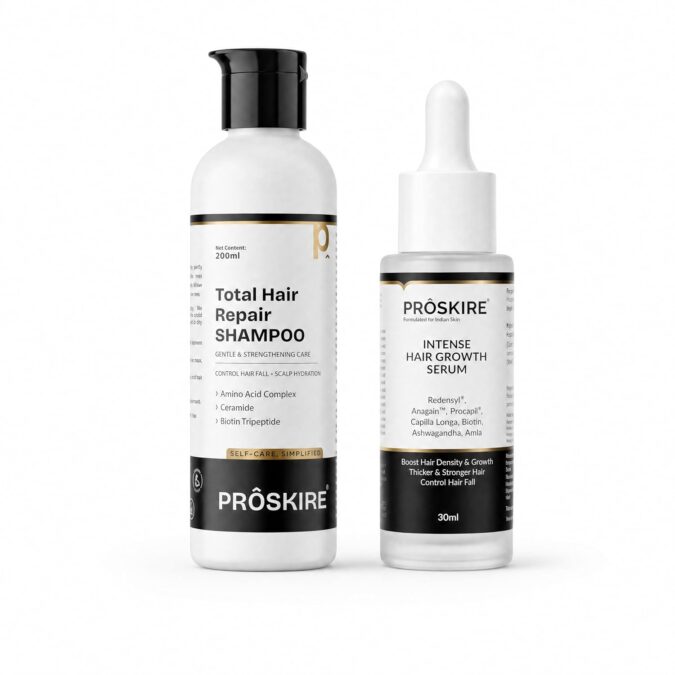 Proskire Anti Hair Fall & Growth Combo | Strengthening Shamp… Proskire Anti Hair Fall & Growth Combo | Strengthening Shamp…