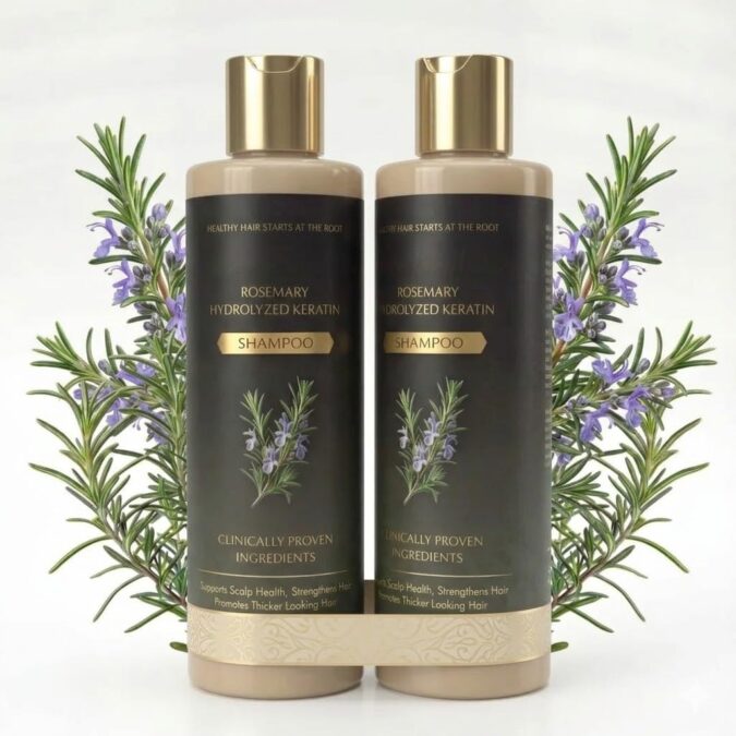 Rosemary Hydrolyzed Keratin Shampoo – Hair Growth & Strength… Rosemary Hydrolyzed Keratin Shampoo – Hair Growth & Strength…