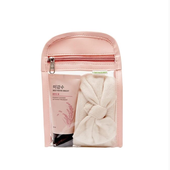 The Face Shop Rice Water Bright Foaming Face Wash 50ml, Face Wash for Glowing Skin, Cleanser for Uneven Skin Tone, Korean Skin Care Products, Face Wash For Oily skin The Face Shop Rice Water Bright Foaming Face Wash 50ml, Face Wash for Glowing Skin, Cleanser for Uneven Skin Tone, Korean Skin Care Products, Face Wash For Oily skin