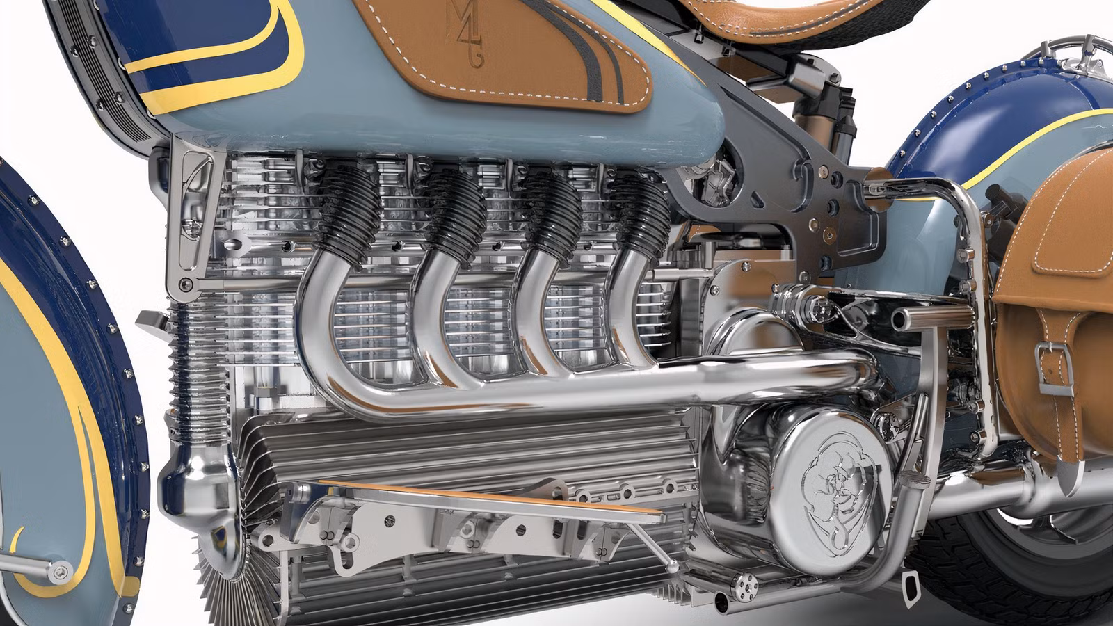 This American Four-Cylinder Motorcycle Makes Harley-Davidsons Seem Tasteless