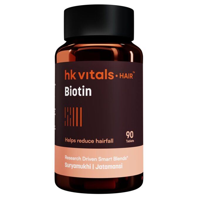 hk vitals Biotin, 90 Tablets | Supplement for Hair Growth, S… hk vitals Biotin, 90 Tablets | Supplement for Hair Growth, S…